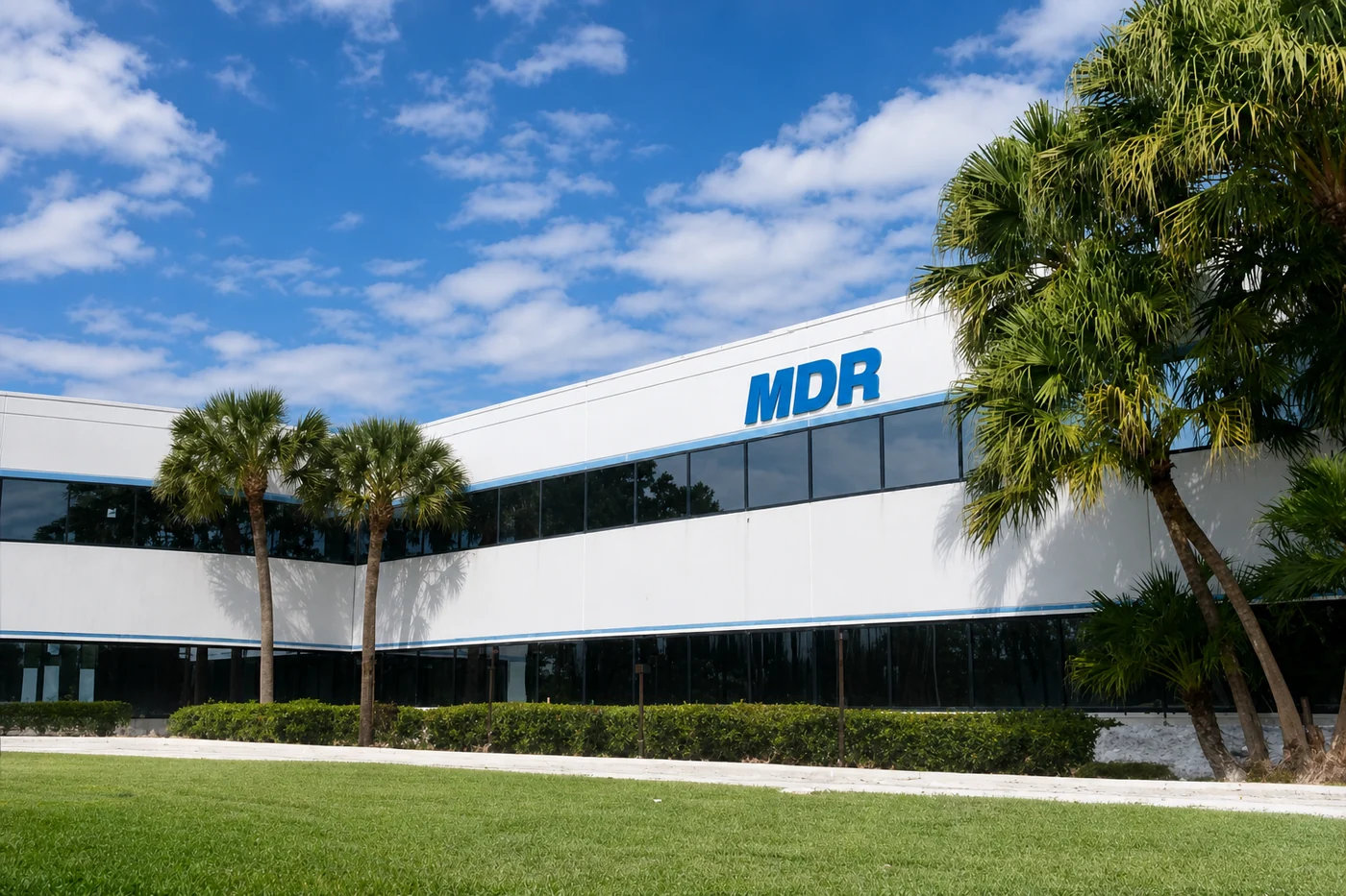 The MDR building in Sunrise, Florida