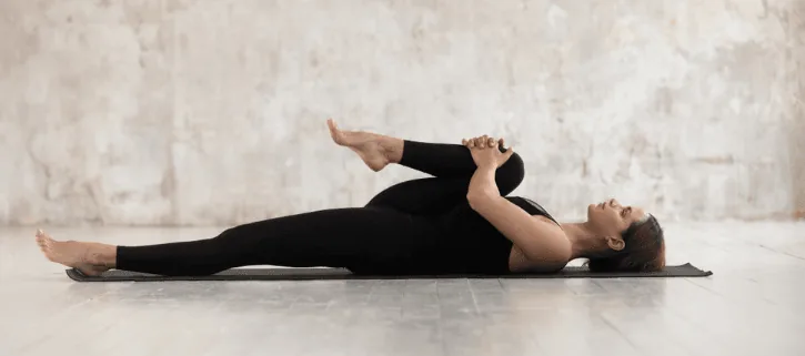 stretching
