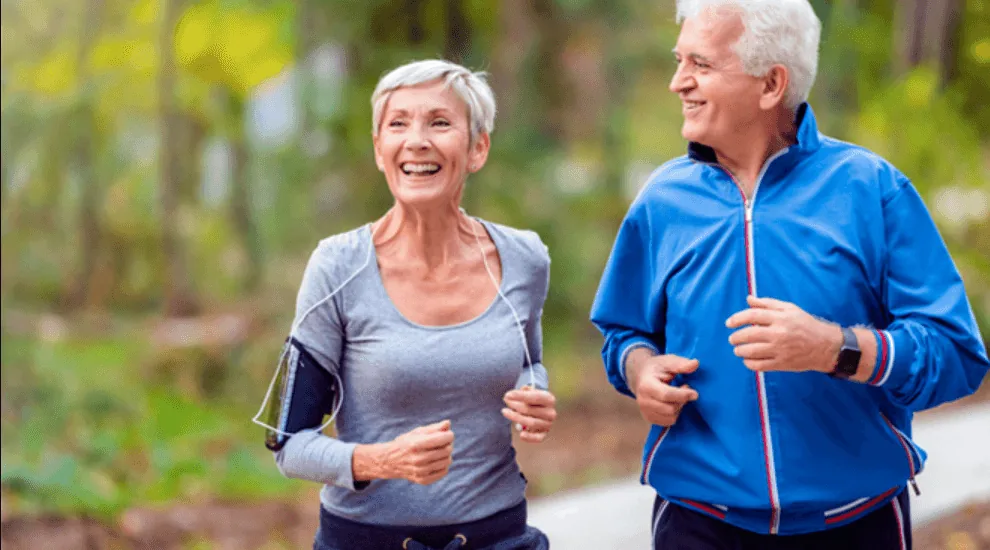 OlivOmega Wild Fish & Olive Oil, jogging seniors