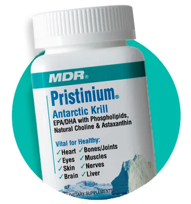 Pristinium Antarctic Krill — pristinium in circle