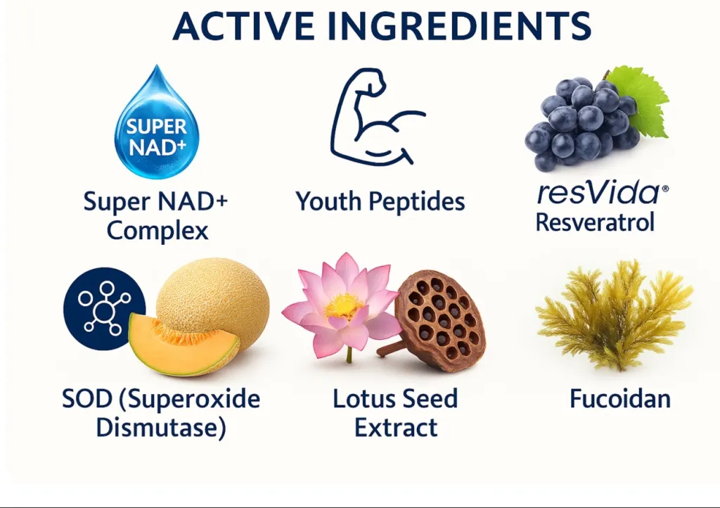 VitalFactors Key Ingredients