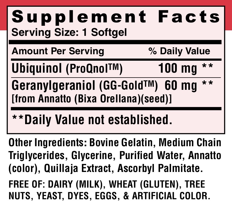 Active Co-Q10 Ubiquinol - Image 2